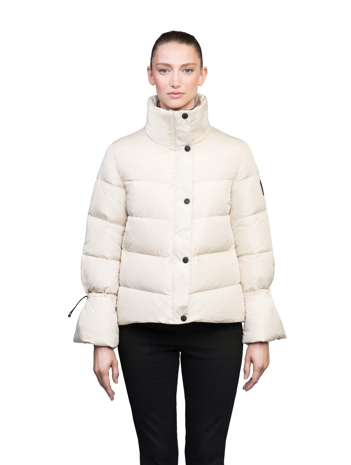 Ari Women's Puffer Jacket in Fog