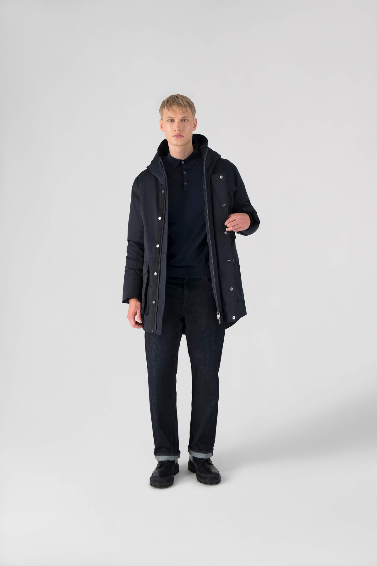 Duke Men's Military Parka