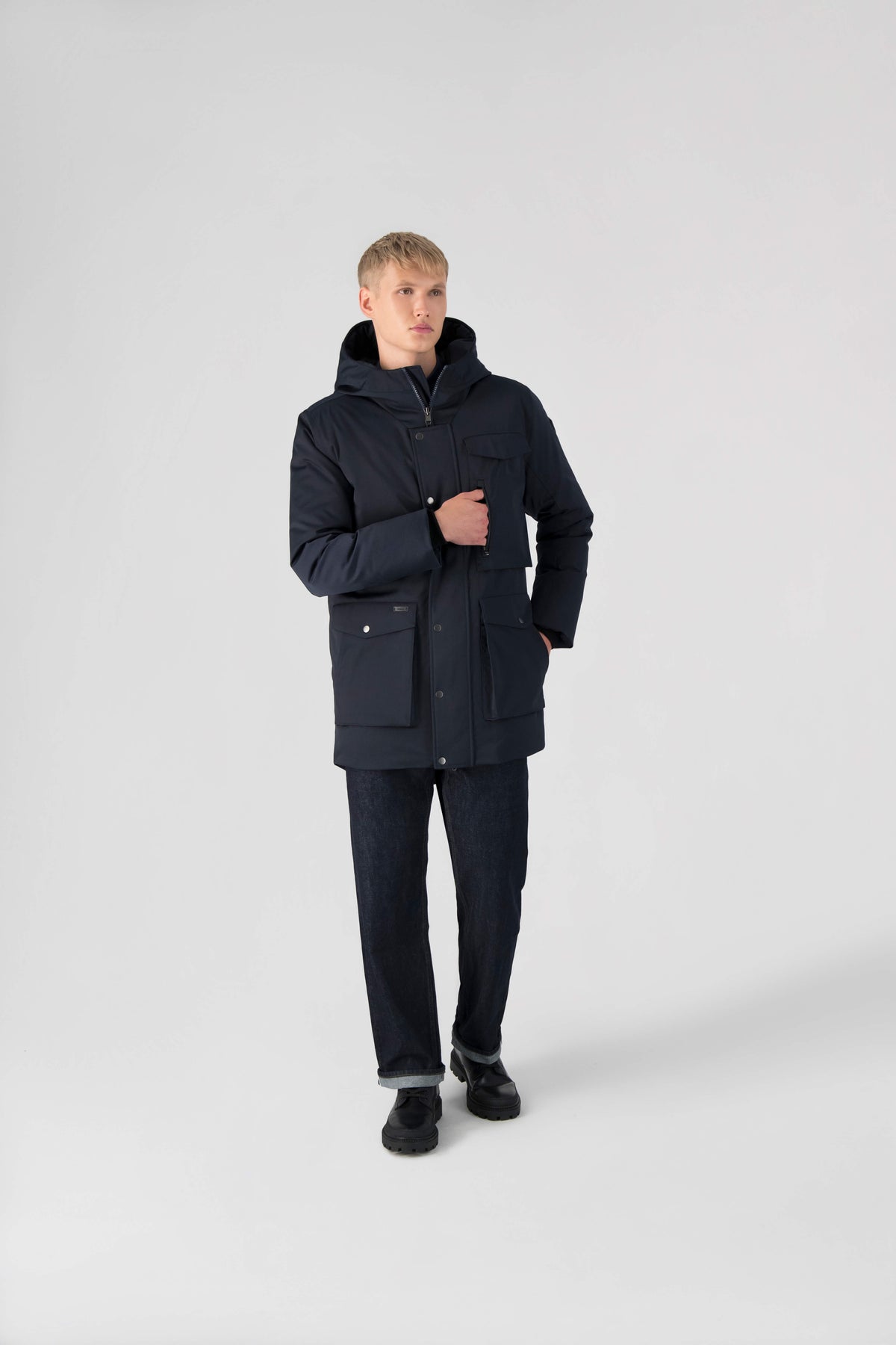 Duke Men's Military Parka