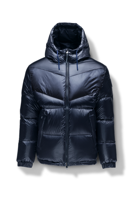 Dyna Men's Chevron Quilted Puffer Jacket