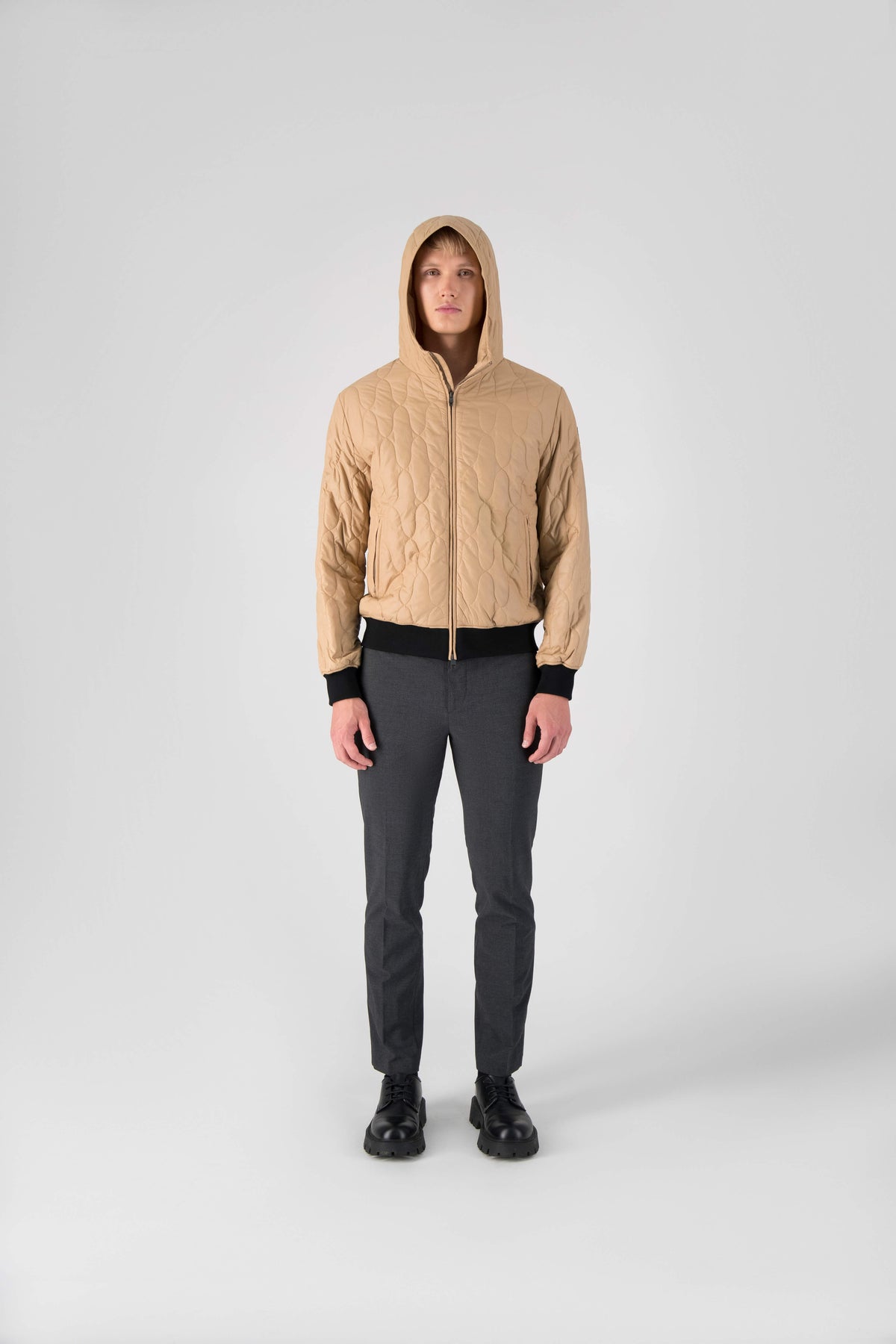 Sweat à capuche matelassé Marlon pour homme