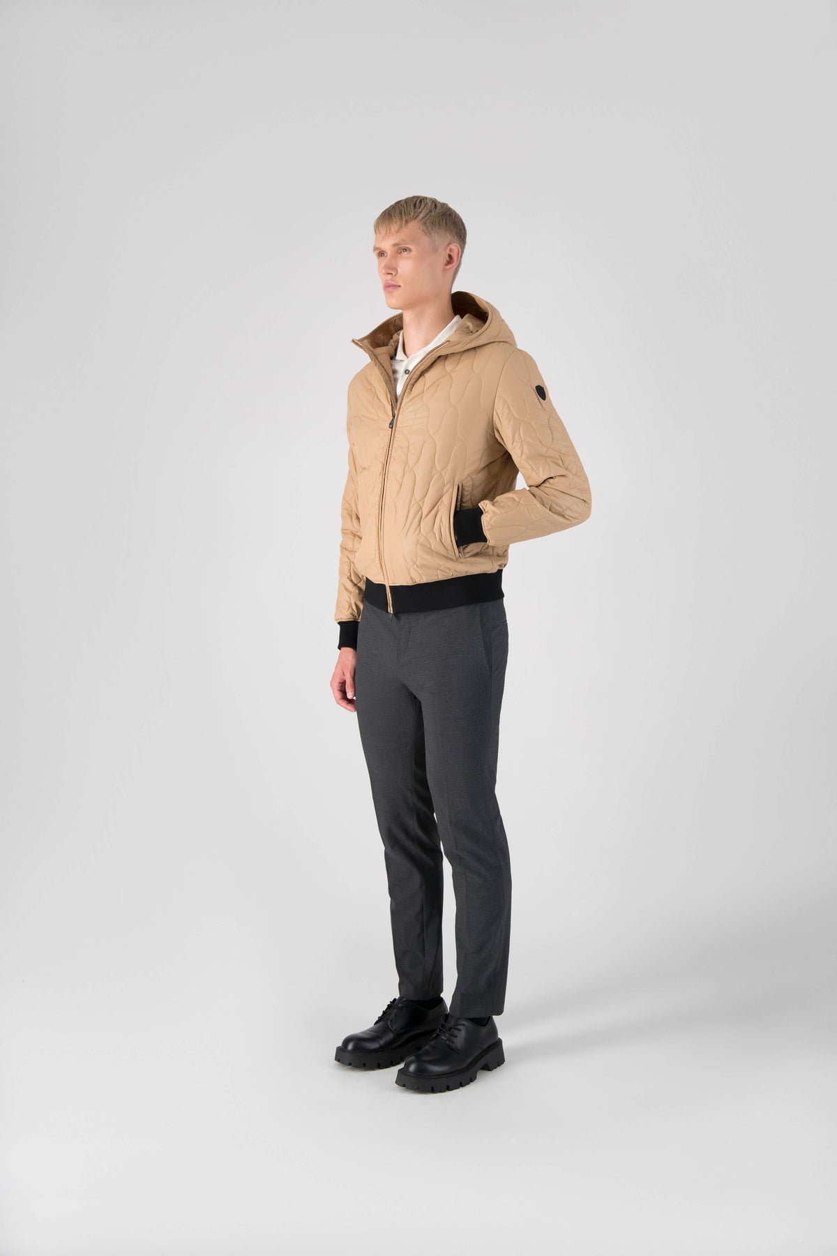 Sweat à capuche matelassé Marlon pour homme