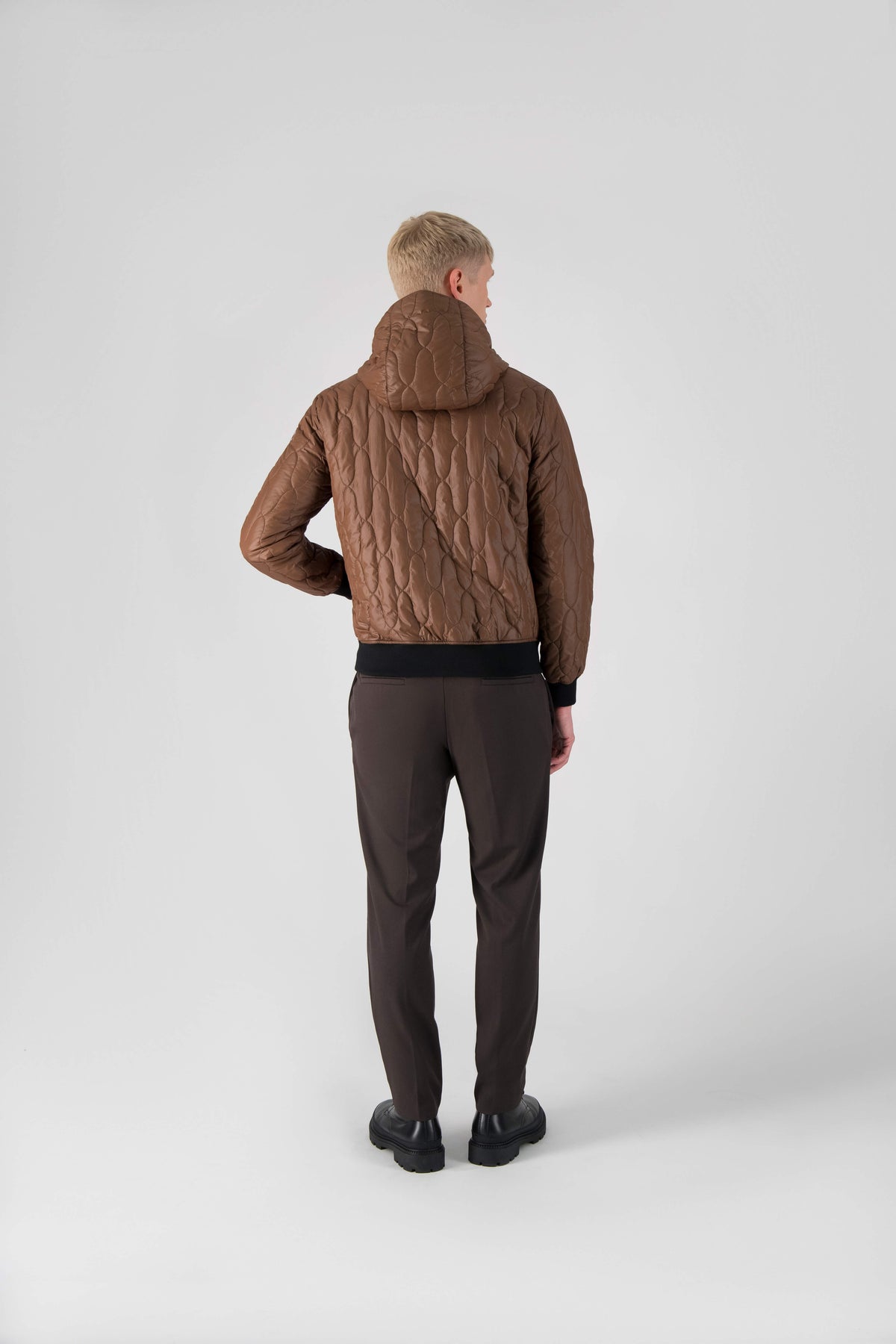 Sweat à capuche matelassé Marlon pour homme
