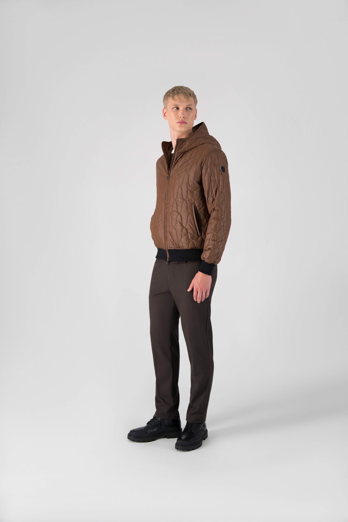 Sweat à capuche matelassé Marlon pour homme