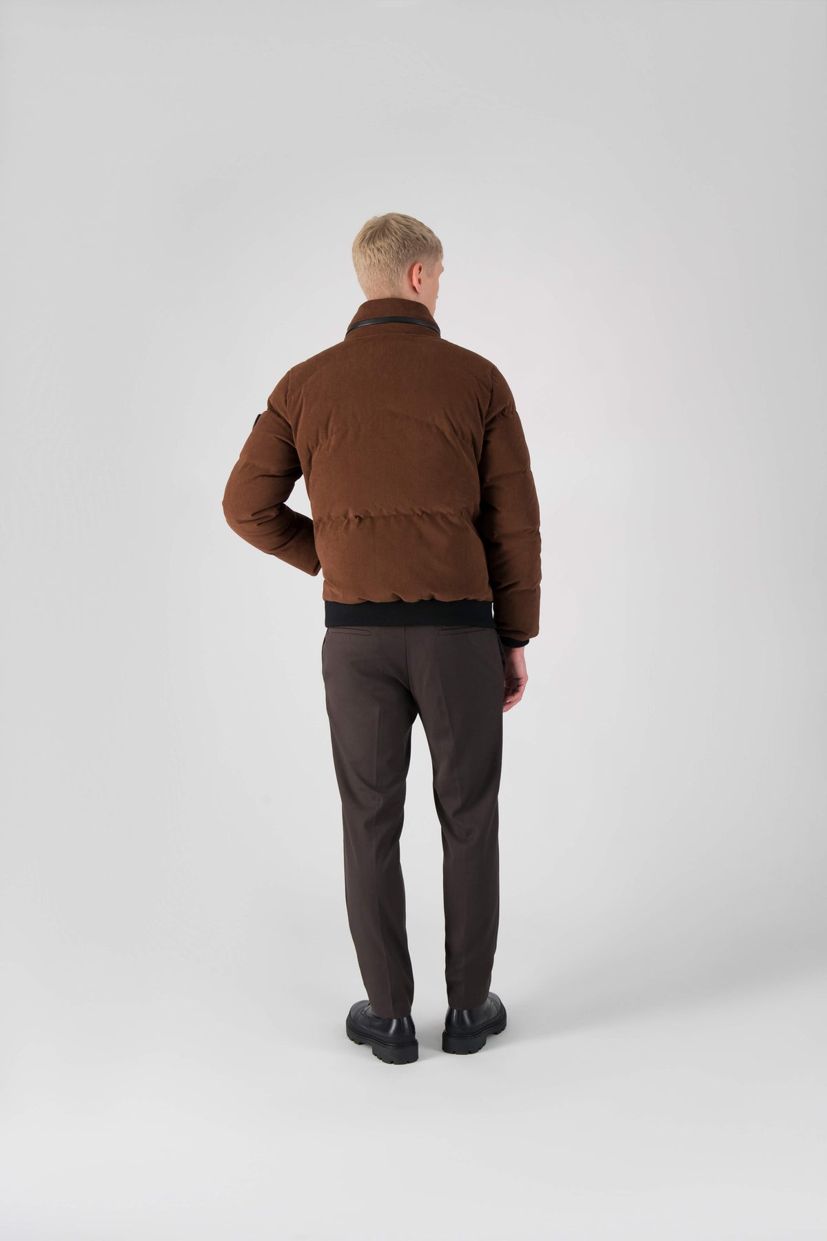 Myles Men's Puffer Bomber Jacket