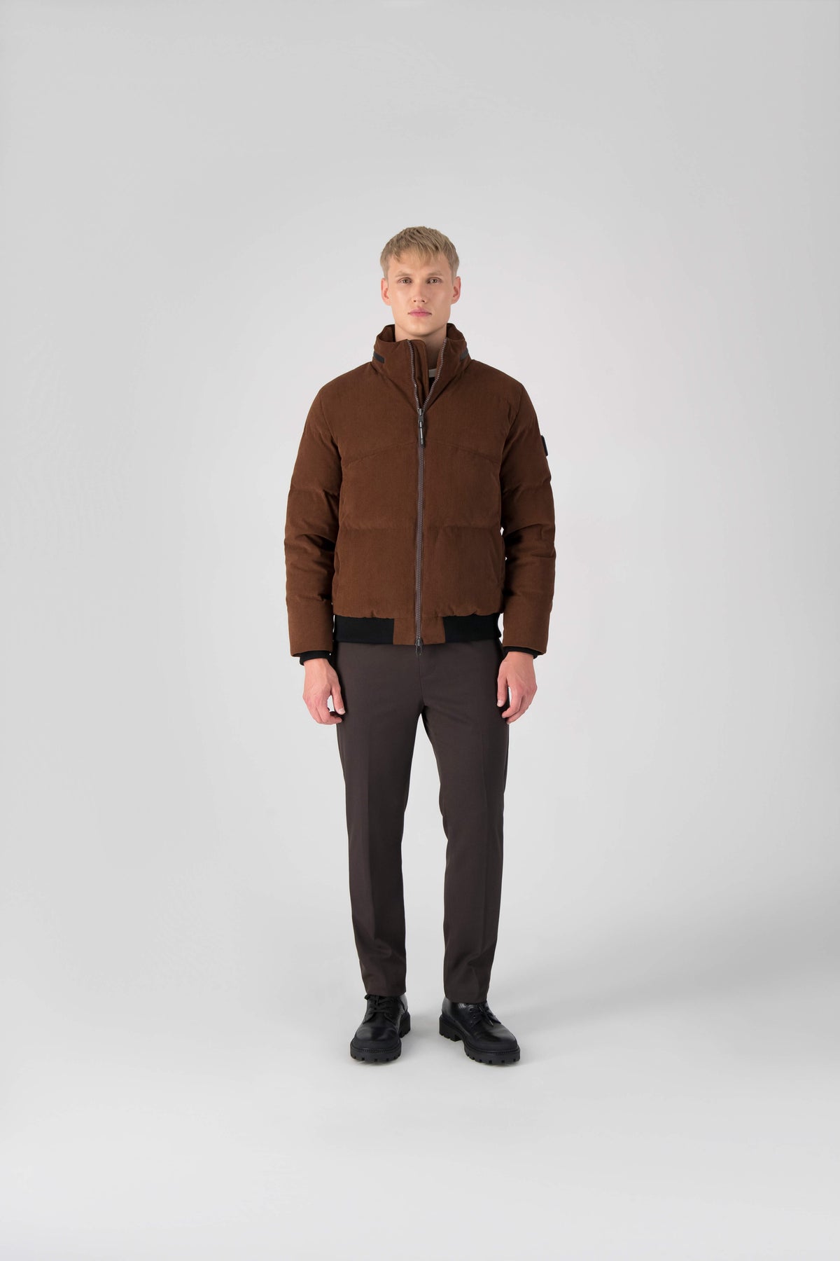 Myles Men's Puffer Bomber Jacket