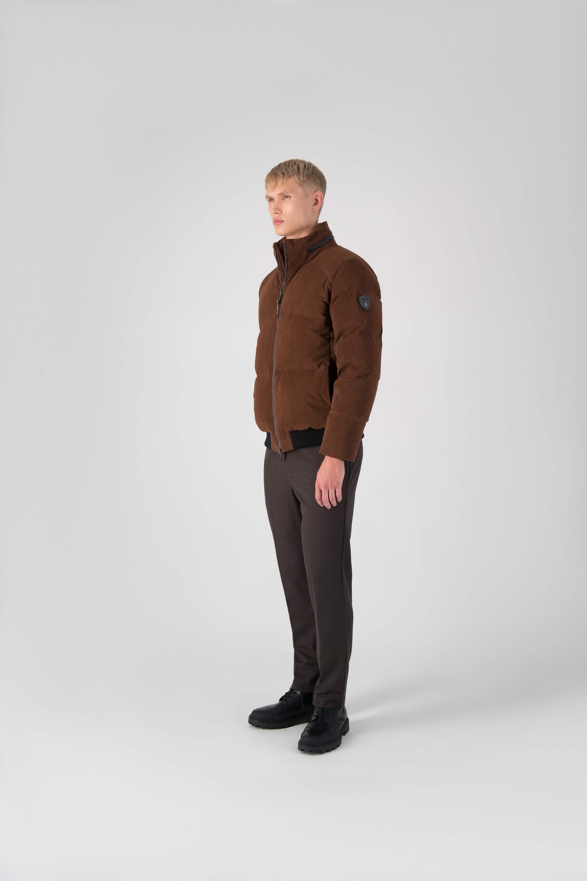 Myles Men's Puffer Bomber Jacket