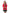 Kids' hip length raincoat with hood in Red