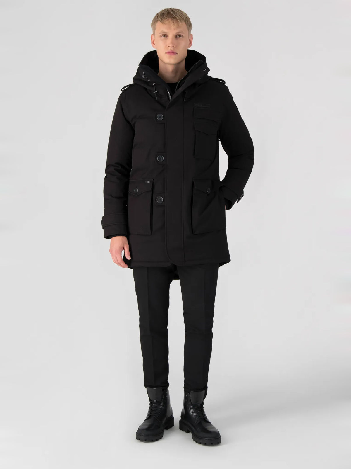 Shelby Men's Parka - Black