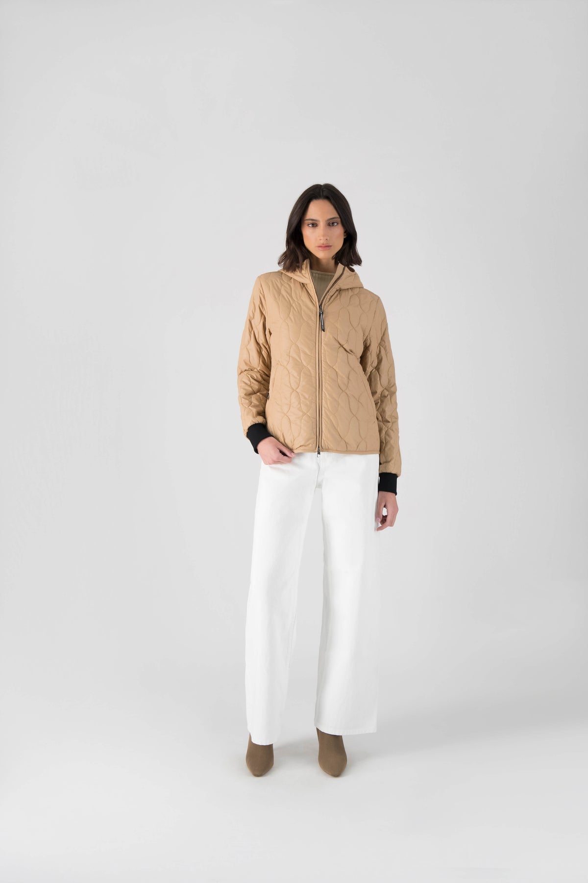 Sommer Women's Quilted Zip Hoody