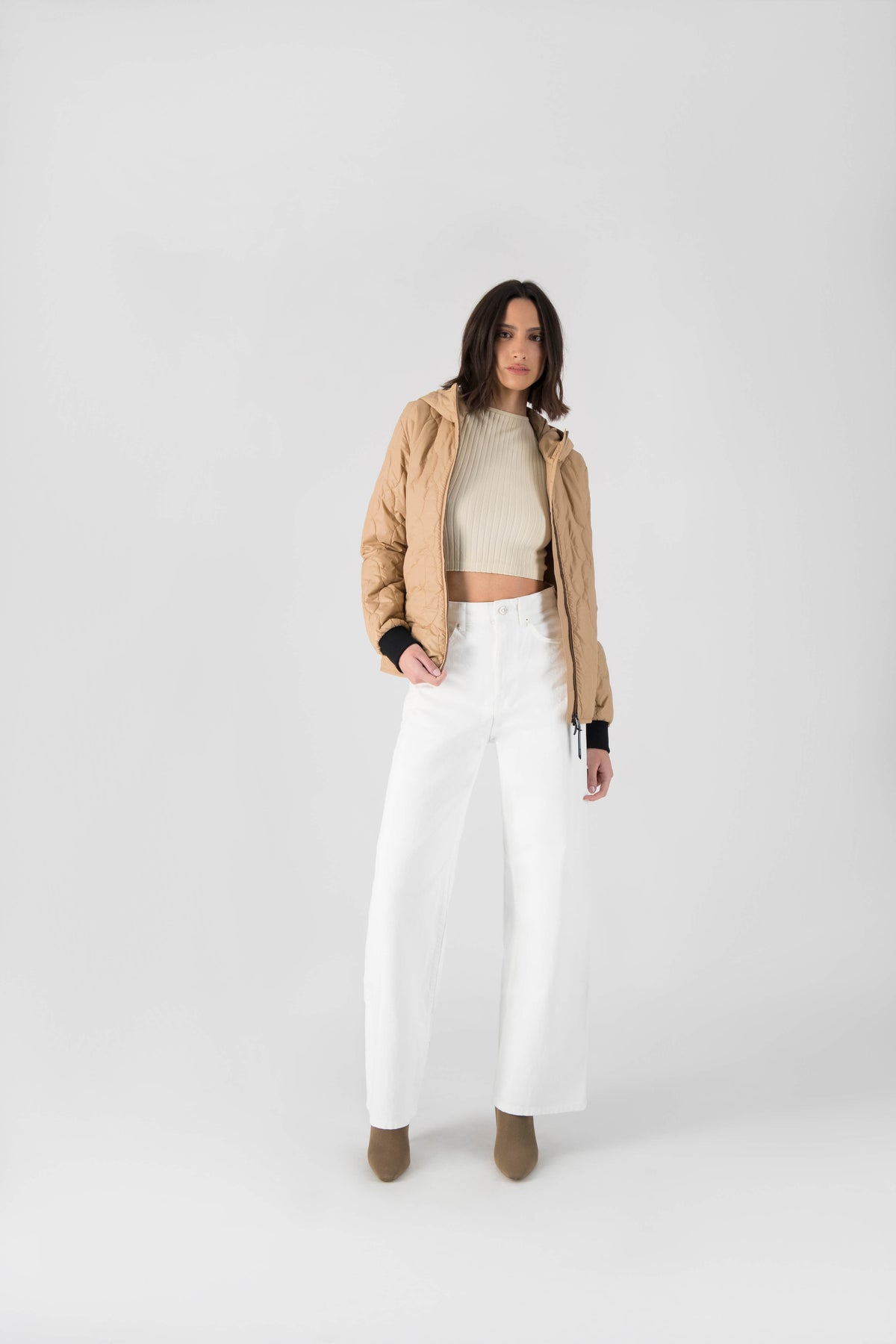 Sommer Women's Quilted Zip Hoody