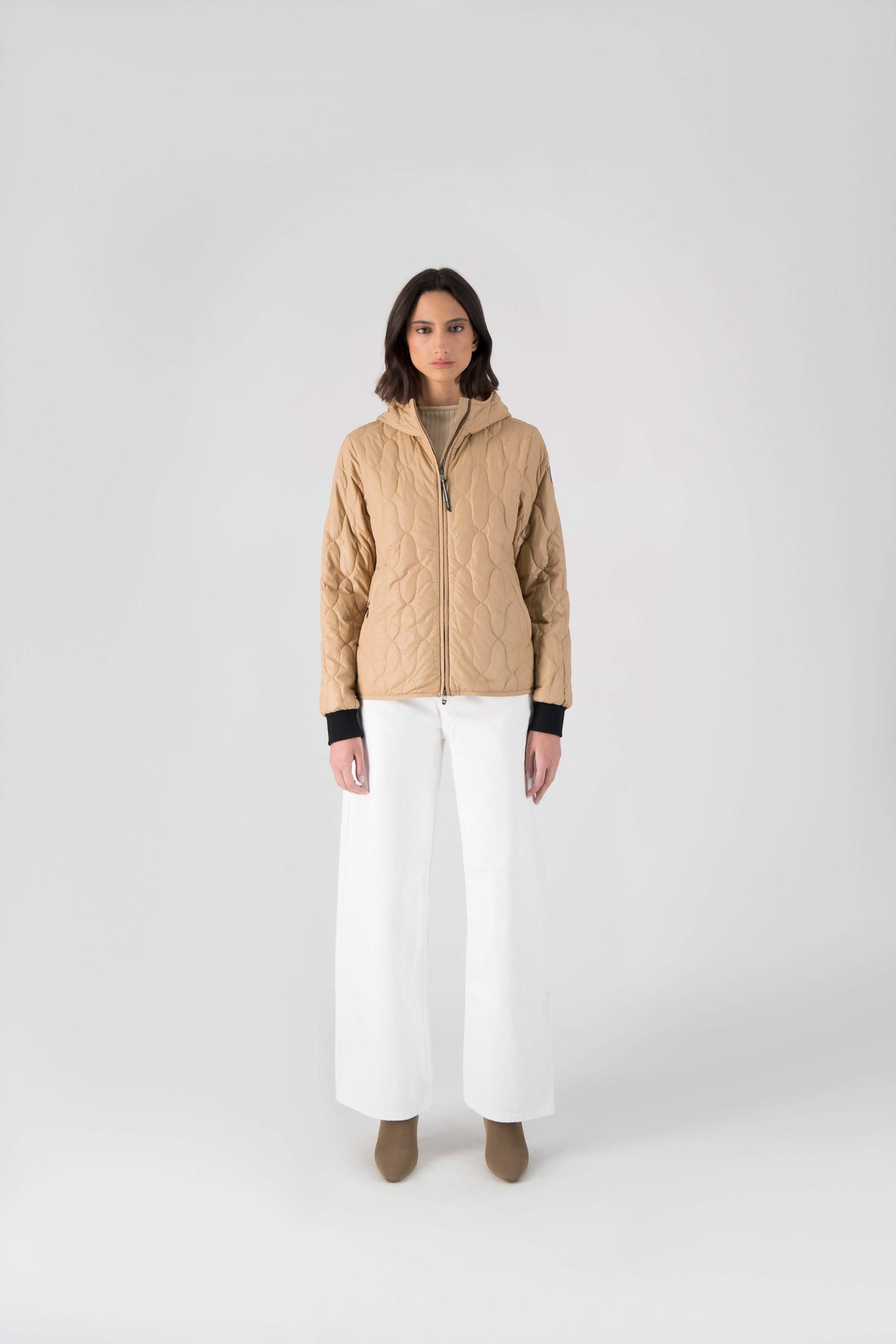 Sommer Women's Quilted Zip Hoody