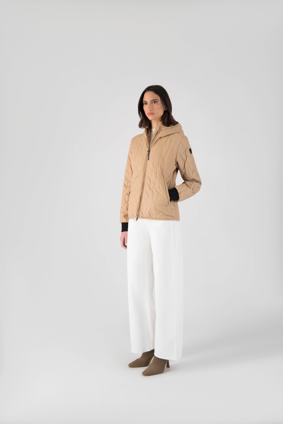 Sommer Women's Quilted Zip Hoody