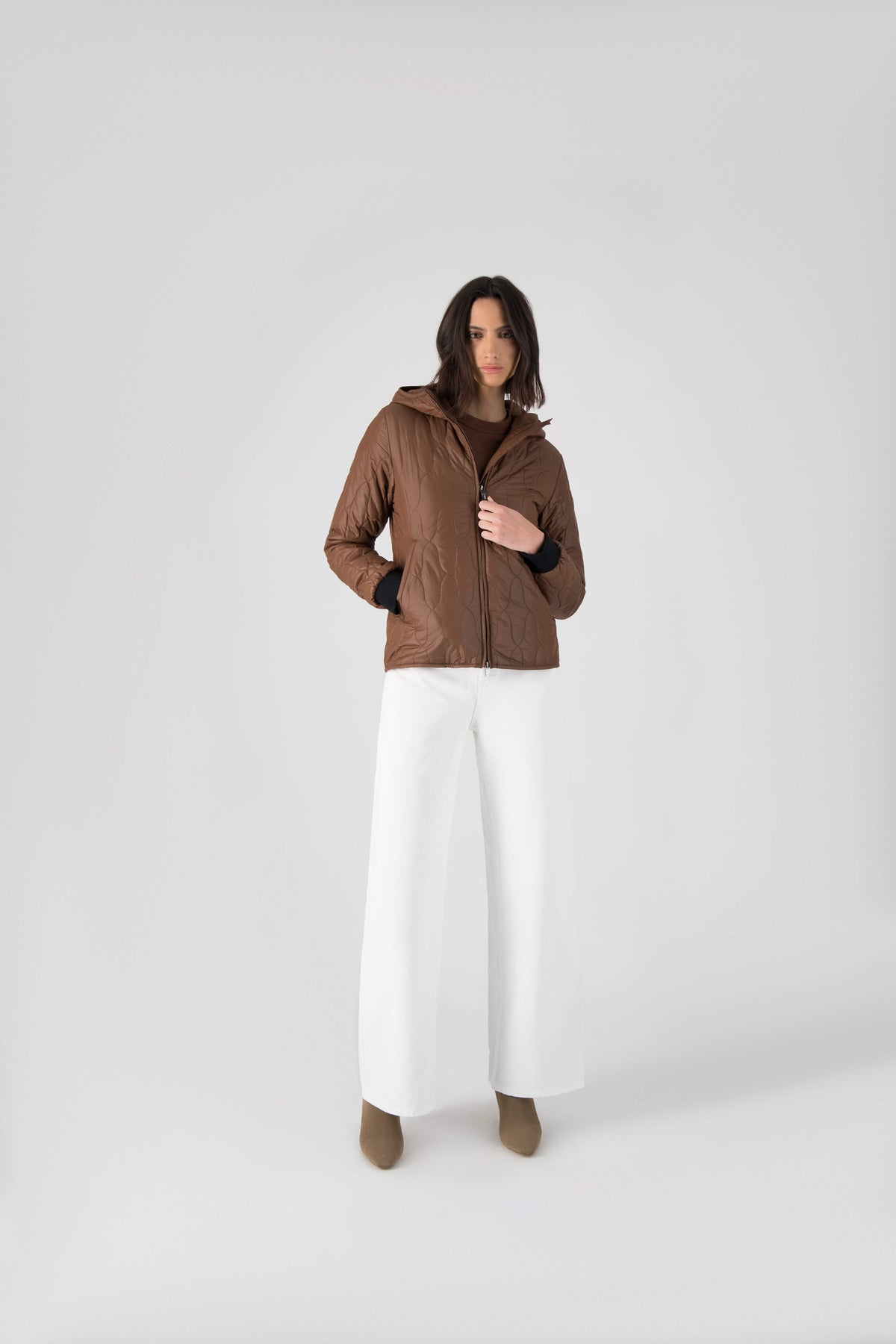 Sommer Women's Quilted Zip Hoody