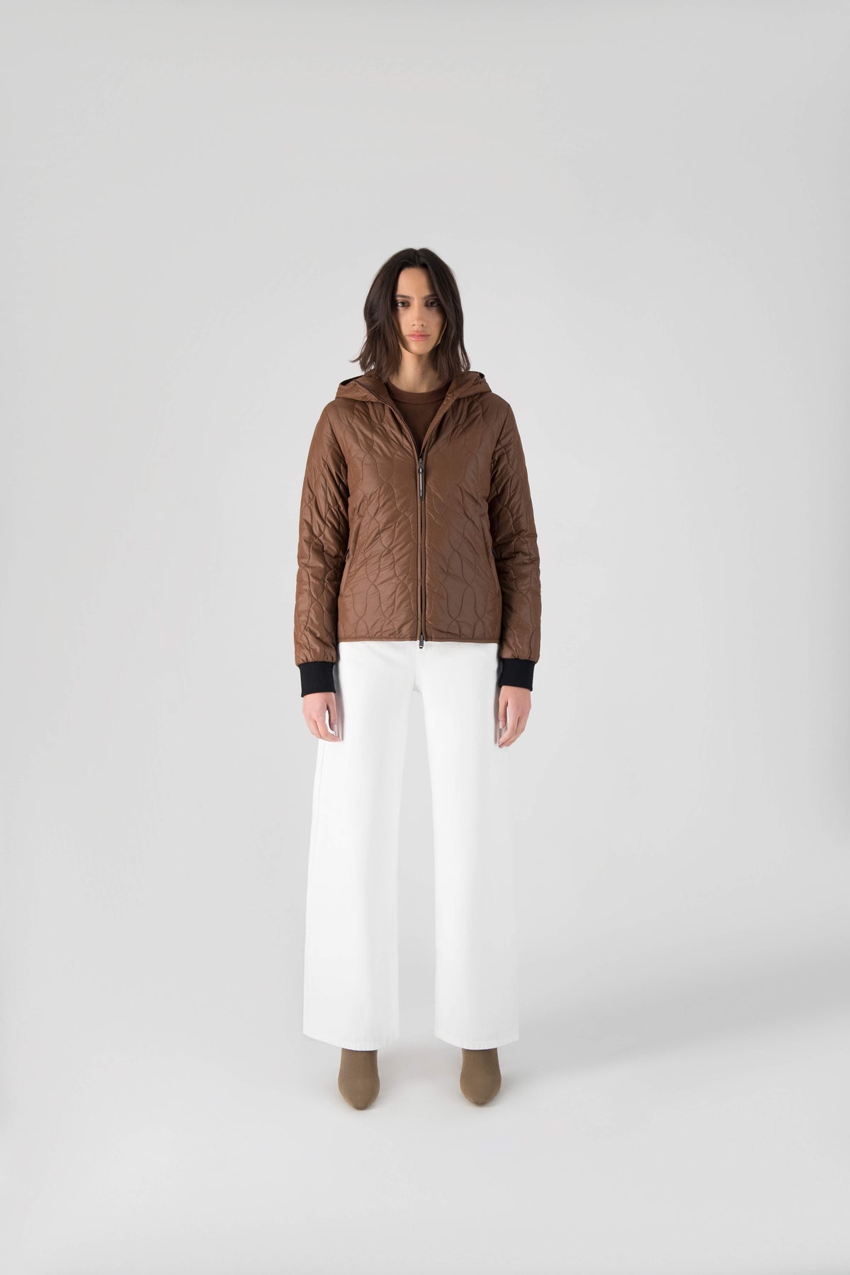 Sommer Women's Quilted Zip Hoody
