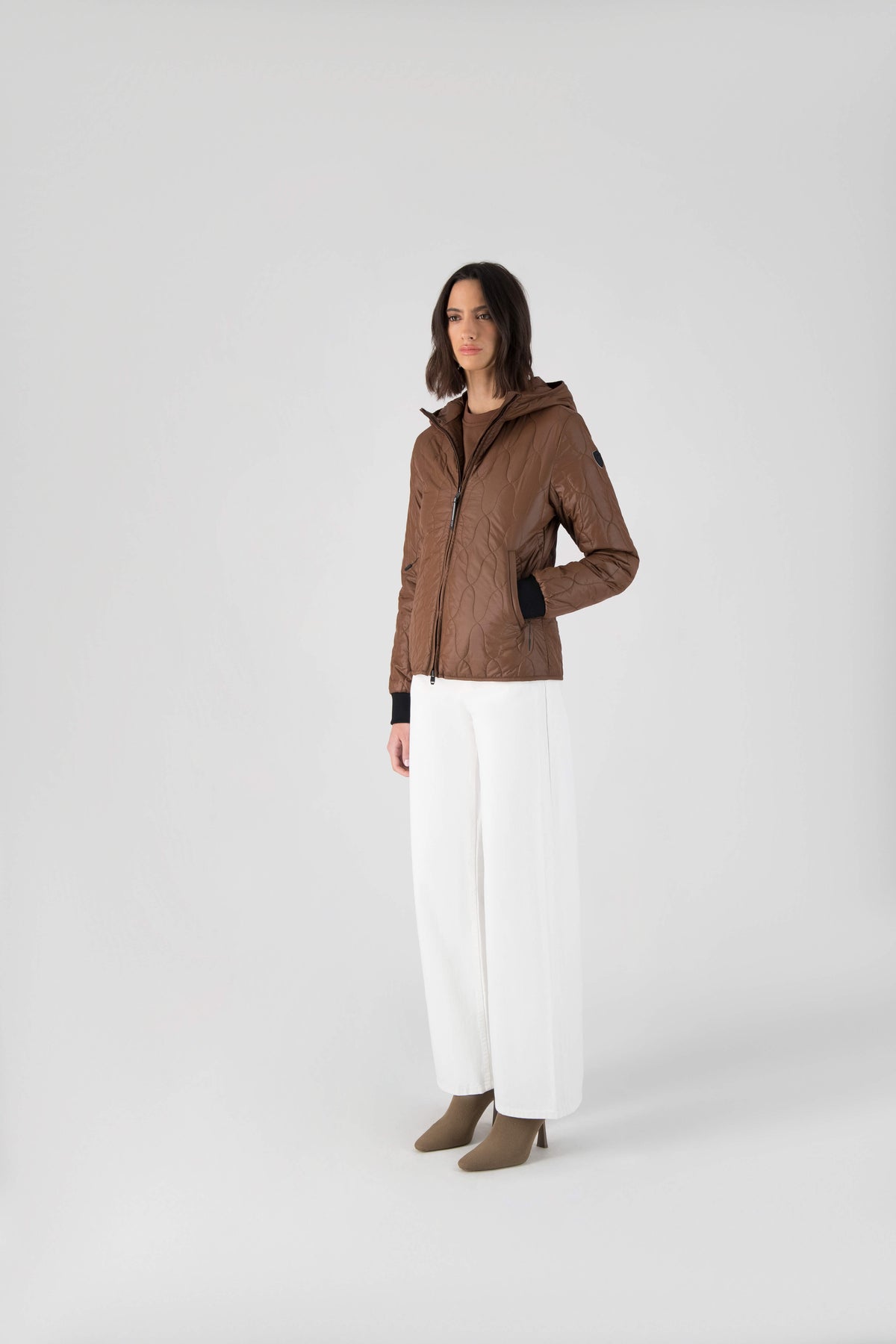 Sommer Women's Quilted Zip Hoody