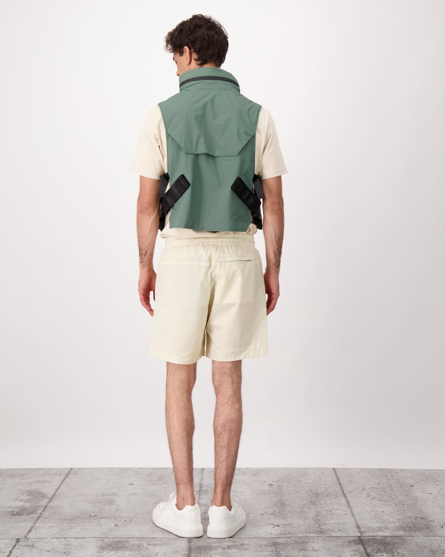 Tiber is a men’s lightweight waterproof short in Wheat