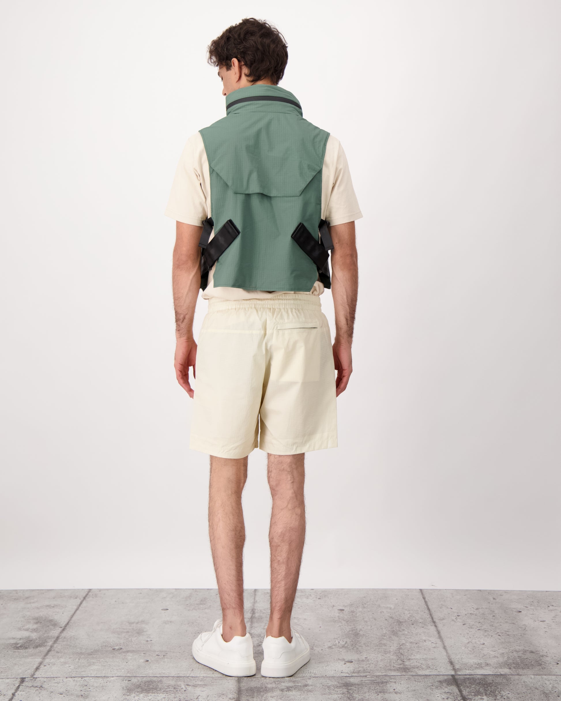 Tiber is a men’s lightweight waterproof short in Wheat