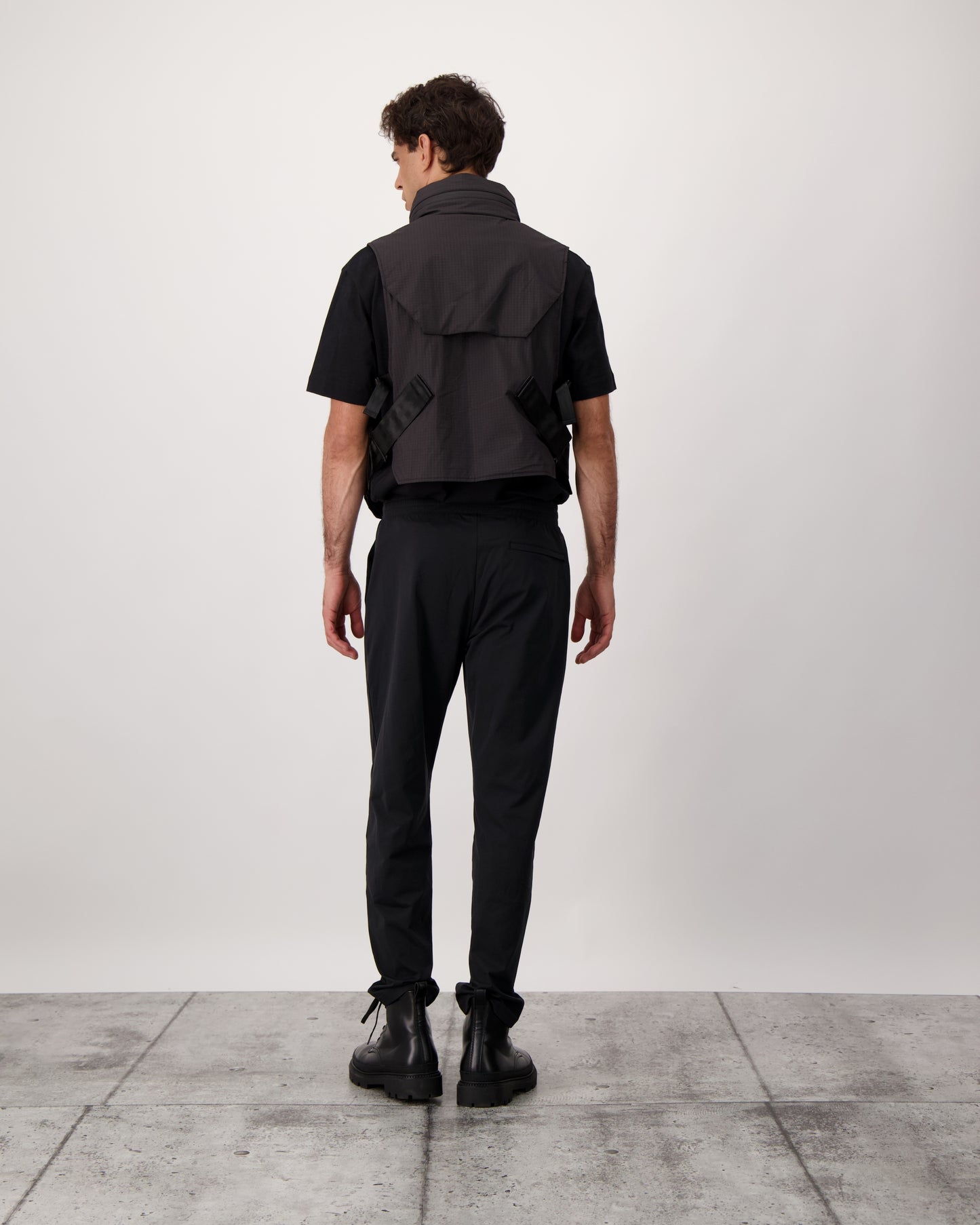 Zephyr is a unisex lightweight utility vest made from durable MatrixWeave ripstop in Black